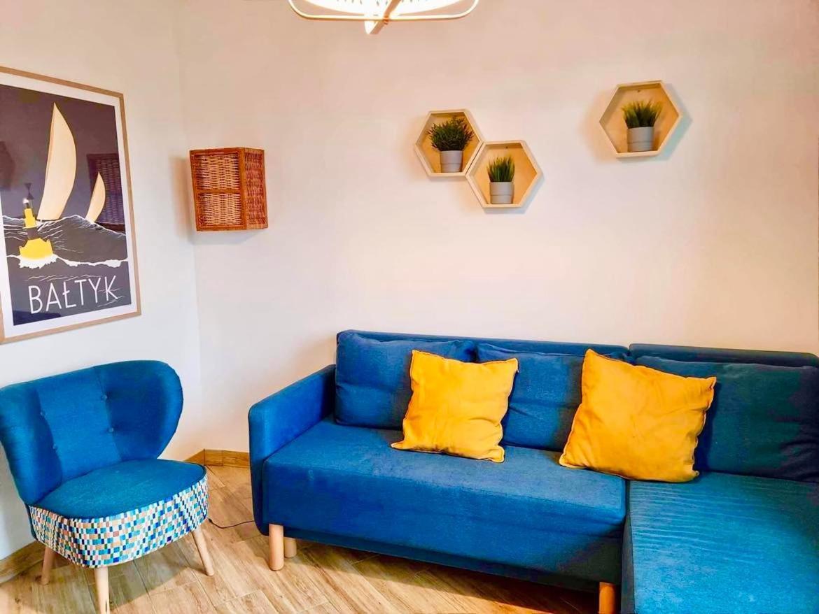 Sea View Apartament 5 Min Od Morza กดัญสก์ ภายนอก รูปภาพ